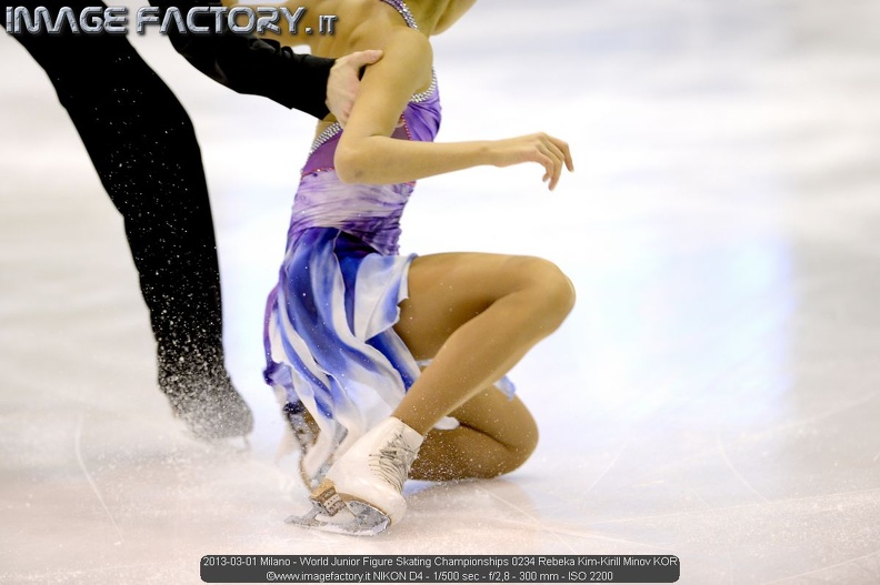 2013-03-01 Milano - World Junior Figure Skating Championships 0234 Rebeka Kim-Kirill Minov KOR.jpg